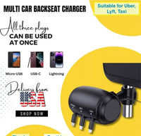 3 in 1 headrest Charger