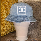 Custom denim CC inspired bucket hat (please read the description)